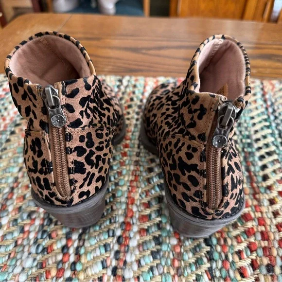 Blowfish Leopard Print Ankle Booties - Picture 6 of 8
